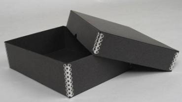Metalleckleistengeheftete Kartons nach Maß mit silbernen Metallleisten